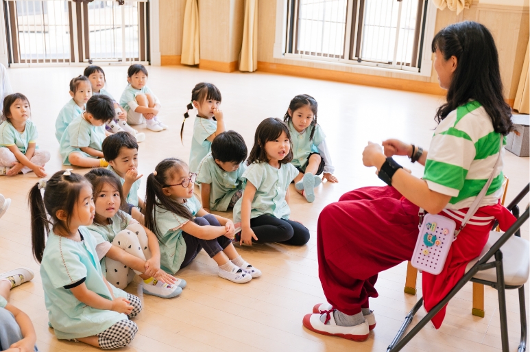活動に取り組む子ども